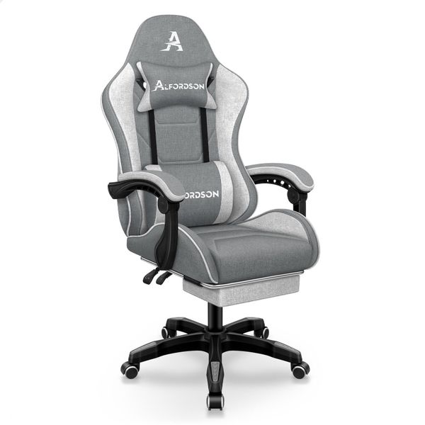 ALFORDSON Bürostuhl Gaming-Stuhl, Massage-Gaming-Stuhl, Ergonomischer Gamer günstig online kaufen