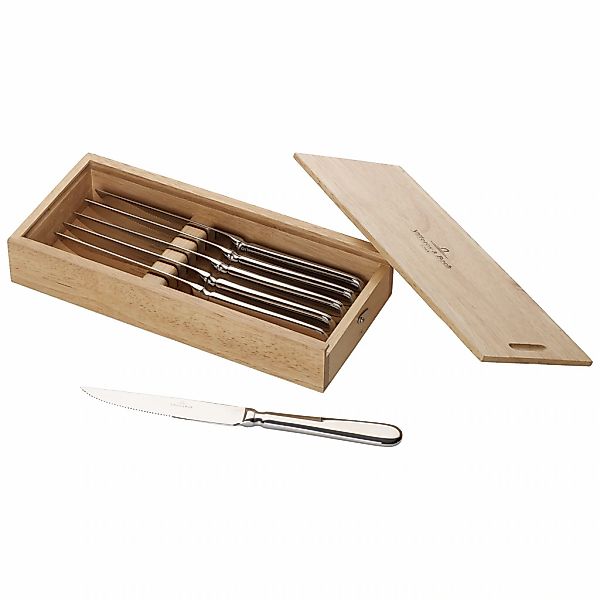 Villeroy & Boch Besteck-Set "Pizza- & Steakmesser Oscar 6er Set silber" günstig online kaufen