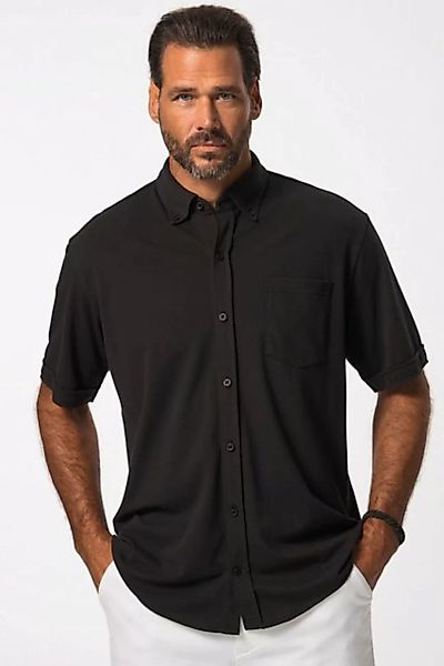 JP1880 Kurzarmhemd Piqué-Hemd FLEXNAMIC® Halbarm Buttondown-Kragen günstig online kaufen