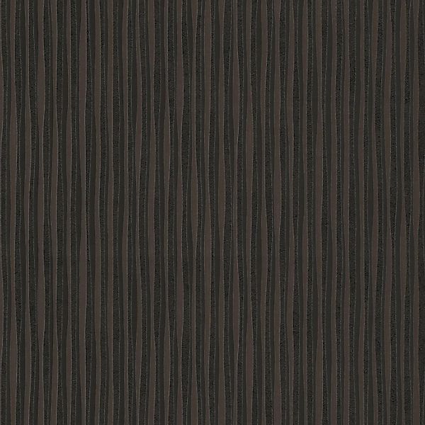 Bricoflor Schwarze Tapete mit Wellenmuster Gestreifte Tapete in Schwarz für günstig online kaufen