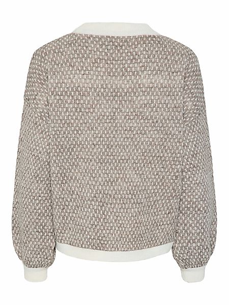 pieces Rundhalspullover PCDILIPPA LS O-NECK KNIT MM günstig online kaufen