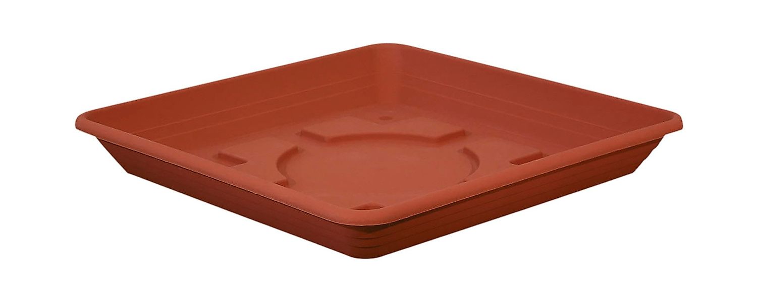 Geli Blumentopfuntersetzer Geli Untersetzer Nora Anthrazit – 25x25cm Quadra günstig online kaufen