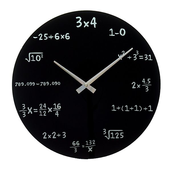 Out of the Blue Wanduhr Mathe günstig online kaufen