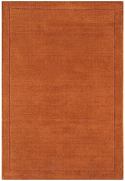 KADIMA DESIGN Wollteppich Handgewebter Teppich, Strukturdesign günstig online kaufen