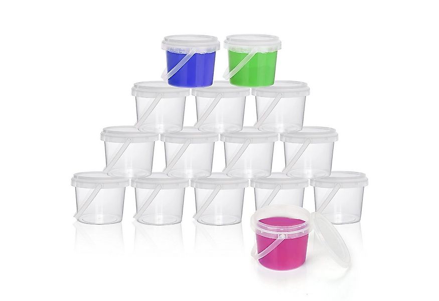 Belle Vous Aufbewahrungsbox 15 Stück Slime Aufbewahrungsbehälter 250 ml (15 günstig online kaufen