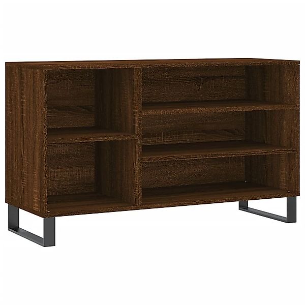 vidaXL Schuhregal Schuhregal Braun Eichen-Optik 102x36x60 günstig online kaufen