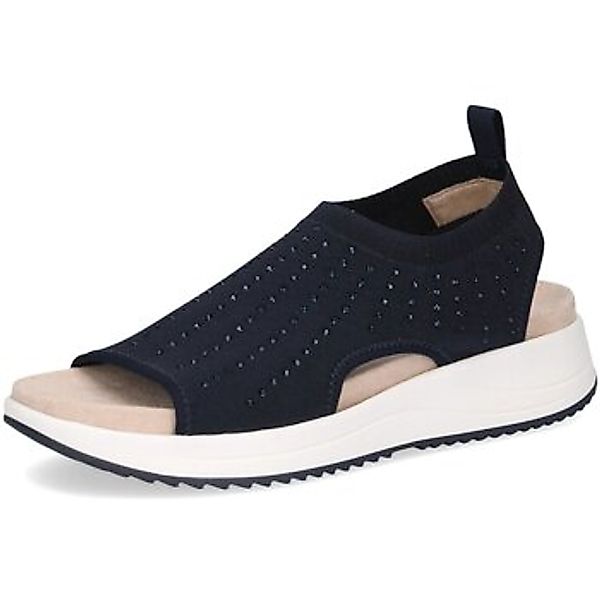 Caprice Plateausandale, Keilabsatz, Schlupfschuh, Komfortschuh mit glänzend günstig online kaufen