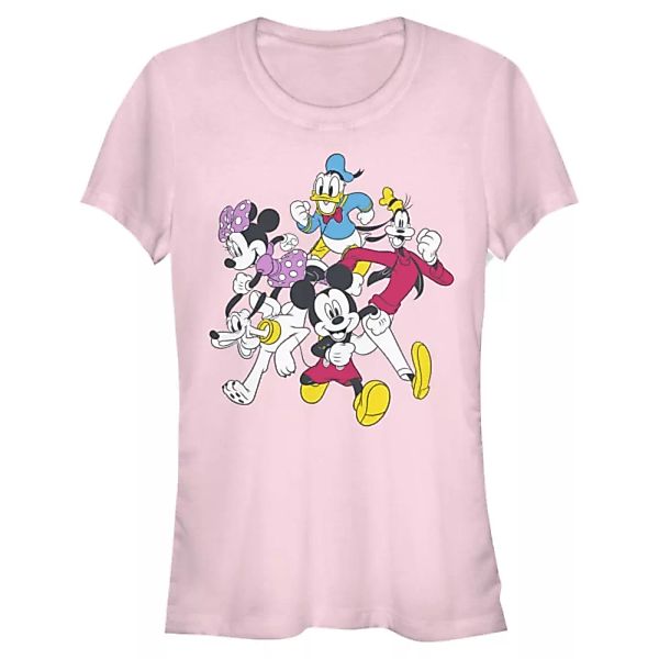 Disney - Micky Maus - Gruppe Mickey And Friends - Frauen T-Shirt günstig online kaufen