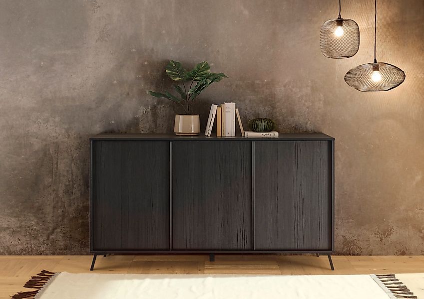 Home affaire Sideboard "City" Breite ca. 156 cm günstig online kaufen