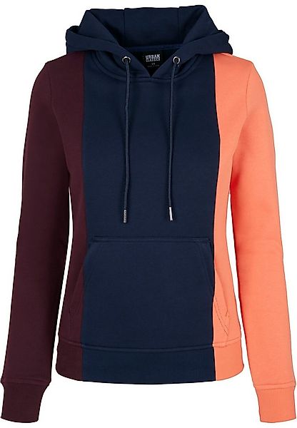 URBAN CLASSICS Rundhalspullover Urban Classics Damen Ladies Tripple Hoody ( günstig online kaufen