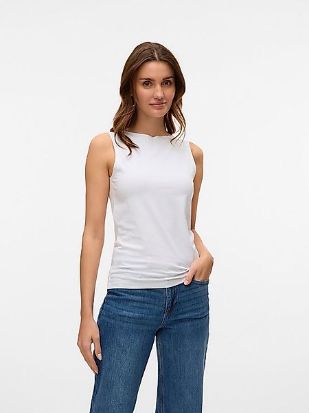 Vero Moda Shirttop VMPANDA MODAL SL TOP JRS NOOS Baumwollmischung, slim fit günstig online kaufen