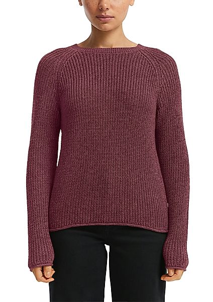 QS Strickpullover mit Strickmuster und Rundhalsausschnitt günstig online kaufen