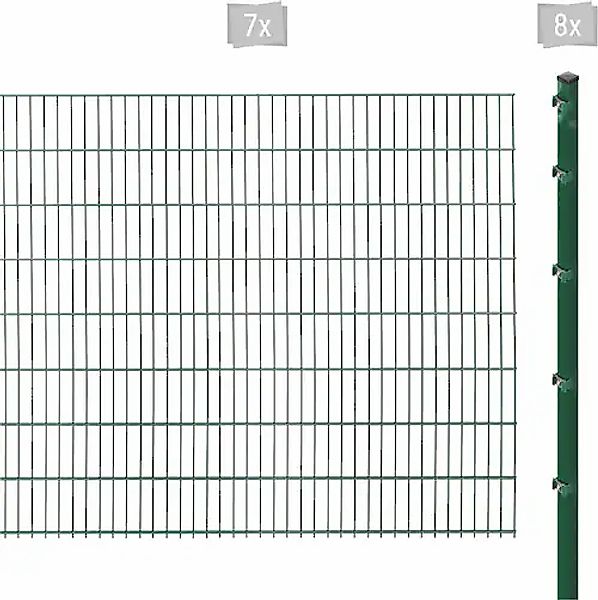 Arvotec Doppelstabmattenzaun »ESSENTIAL 163 zum Einbetonieren« Zaunhöhe 163 günstig online kaufen