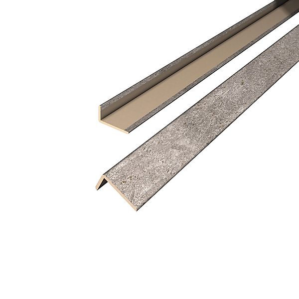 Egger Winkelleiste Wandverkleidung Decowall WL003 Rovigo 2,4 m Beton günstig online kaufen