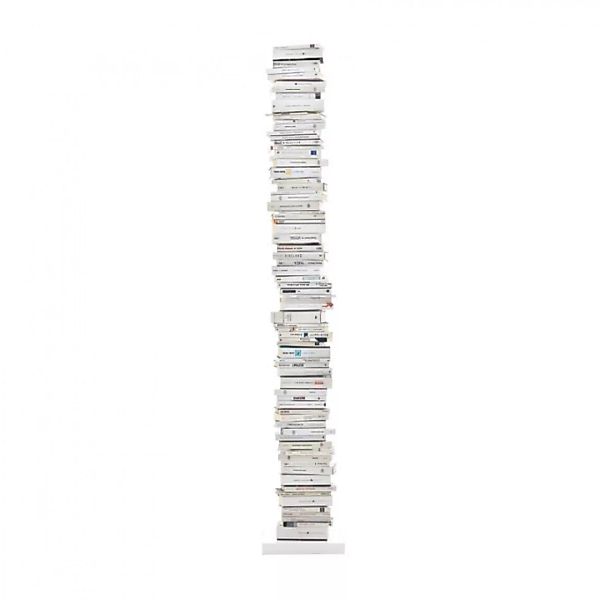 Opinion Ciatti - Ptolomeo Büchersäule 215 - weiß/Fuß weiß lackiert/35 x 35 günstig online kaufen