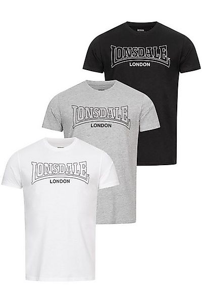 Lonsdale T-Shirt (Packung, 3-tlg) günstig online kaufen