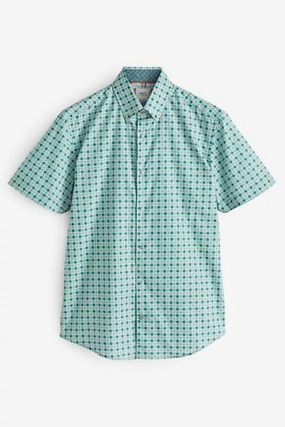 Next Kurzarmhemd Regular Fit Kurzarmhemd mit Print (1-tlg) günstig online kaufen