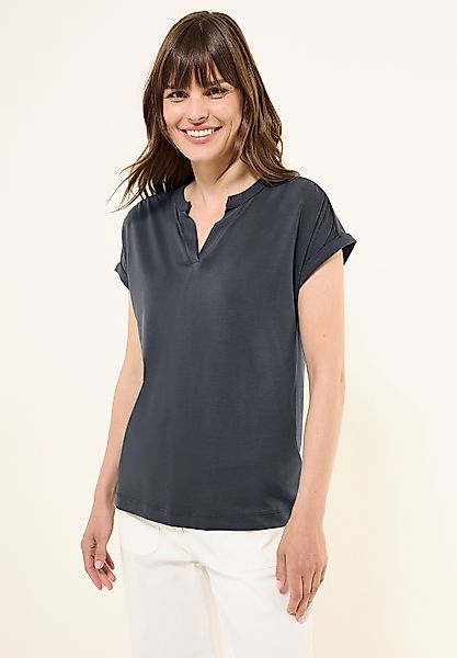Cecil T-Shirt, aus softem Materialmix günstig online kaufen