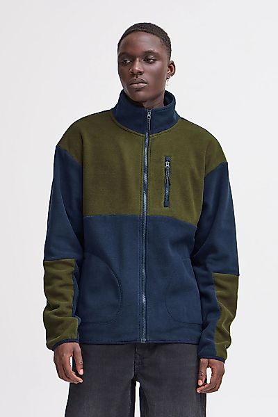 Blend Fellimitatjacke "BHBROOKS Sweatshirt zipp thru" ohne Kapuze Kuschelig günstig online kaufen