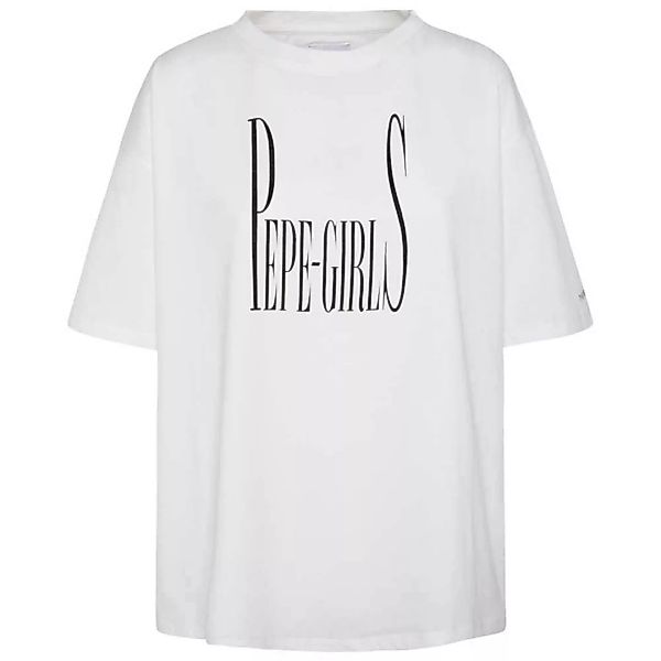 Pepe Jeans Lula Kurzärmeliges T-shirt S Natural günstig online kaufen