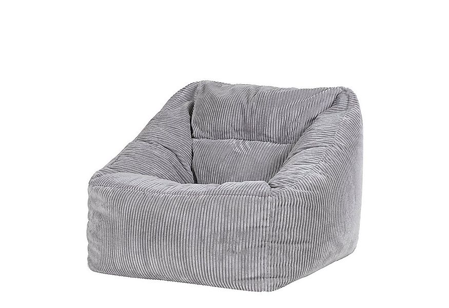 icon Sitzsack Riesen Sessel aus Cord Flauschig „Natalia", Sitzsack XXL, Mad günstig online kaufen