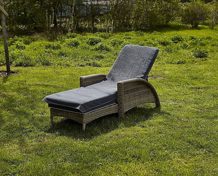 Sansibar Sylt Saunatuch Schonbezug Liegenauflage Sansibar mit gesticktem Sä günstig online kaufen