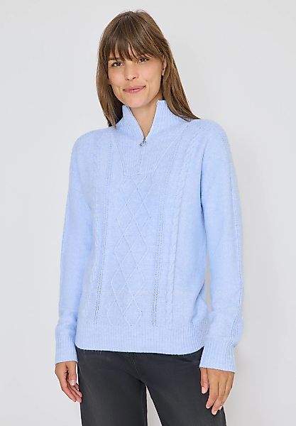 Cecil Strickpullover, mit Strick-Detail günstig online kaufen