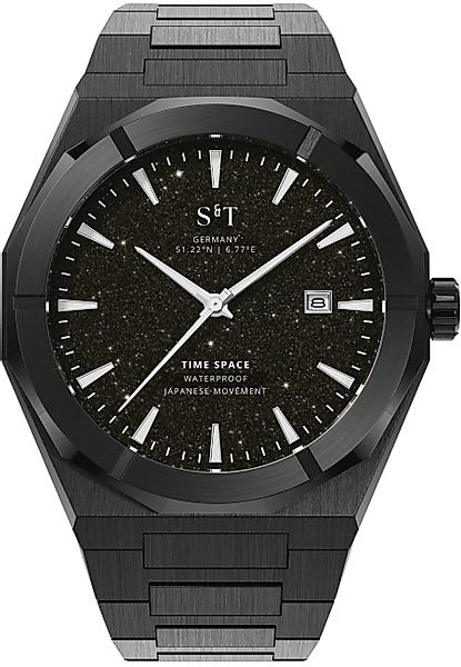 S&T Design Quarzuhr Armbanduhr Herrenuhr Frosted günstig online kaufen