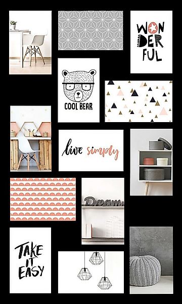 accent by nielsen Collagerahmen Collage 13 Fotos à 10x15 cm von accent by n günstig online kaufen