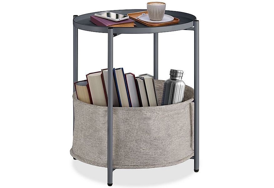 tectake Beistelltisch Couchtisch Canterbury 45,5x45,5x53cm (1-St., 1 tlg), günstig online kaufen