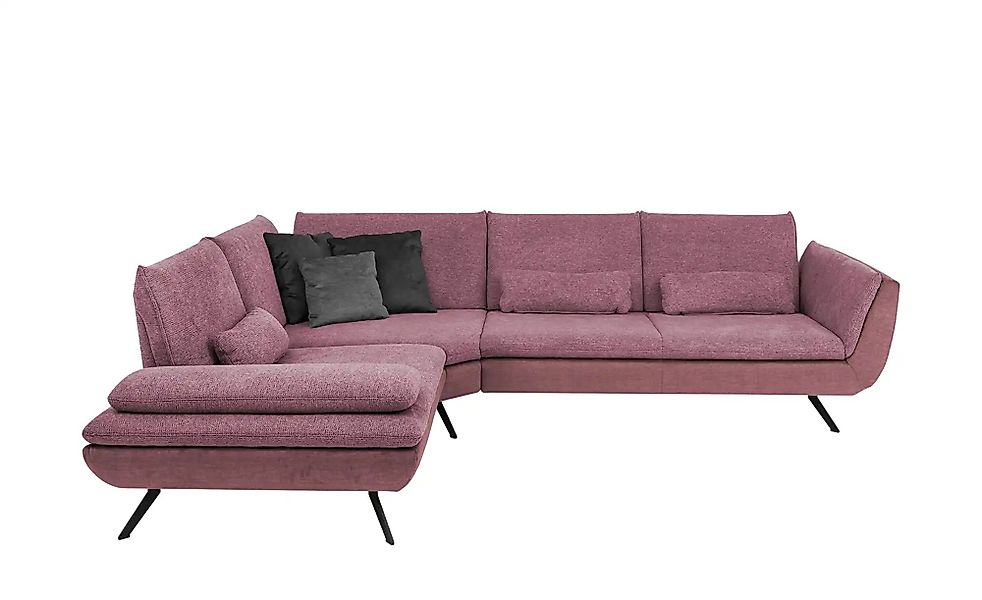 Ecksofa   Luca  ¦ rot ¦ Maße (cm): B: 314 H: 88 T: 244.0 Polstermöbel > Sof günstig online kaufen