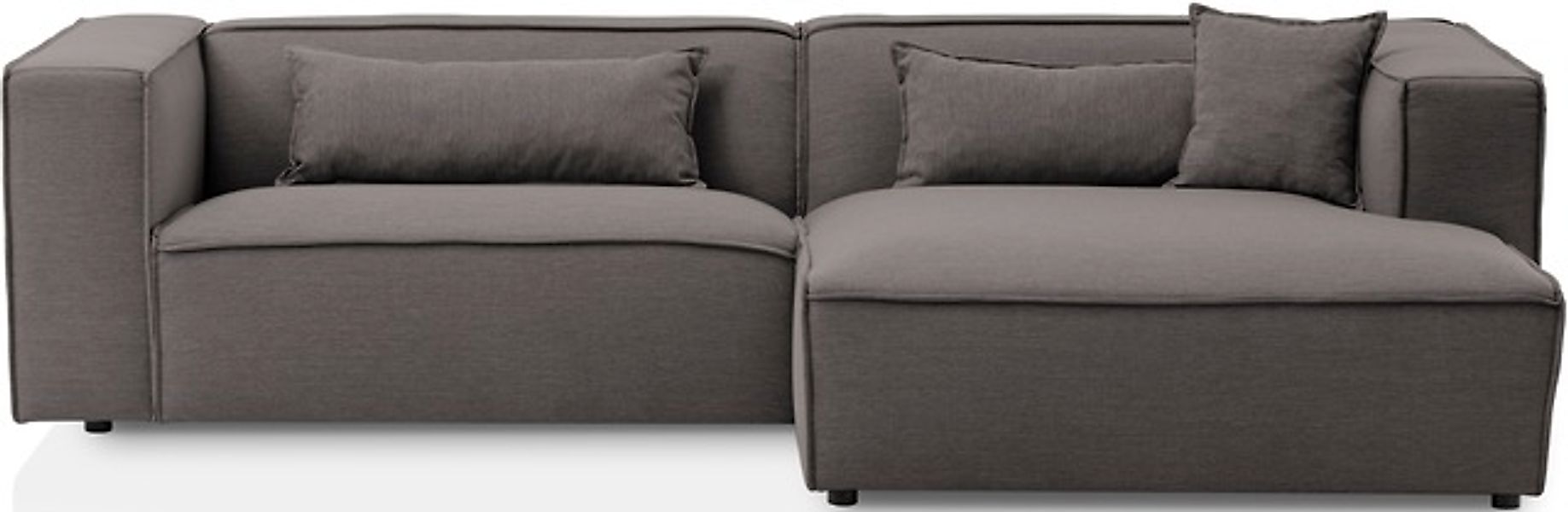 LeGer Home by Lena Gercke Ecksofa »PIARA mit Kedernaht, Cord, Leinenoptik o günstig online kaufen