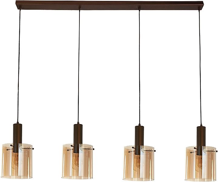 Searchlight Hängeleuchte Hängeleuchte Sweden, 4-flammig, ohne Leuchtmittel, günstig online kaufen