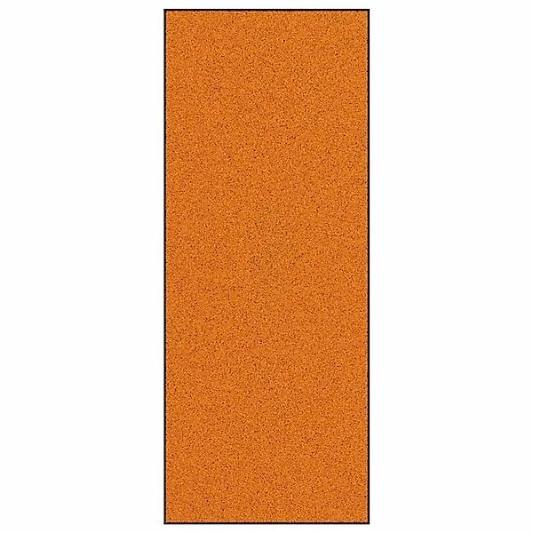 vidaXL Fußmatte Orange und Schwarz 120 x 300 cm Polyamid und PVC 4100746 günstig online kaufen