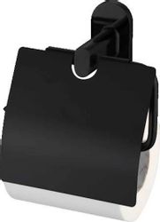 Faizee Möbel Toilettenpapierhalter Muro Toilettenpapierhalter Schwarz günstig online kaufen