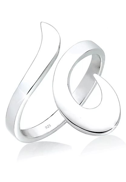 Elli Fingerring "Wickelring Verstellbar Ornament 925 Silber" günstig online kaufen