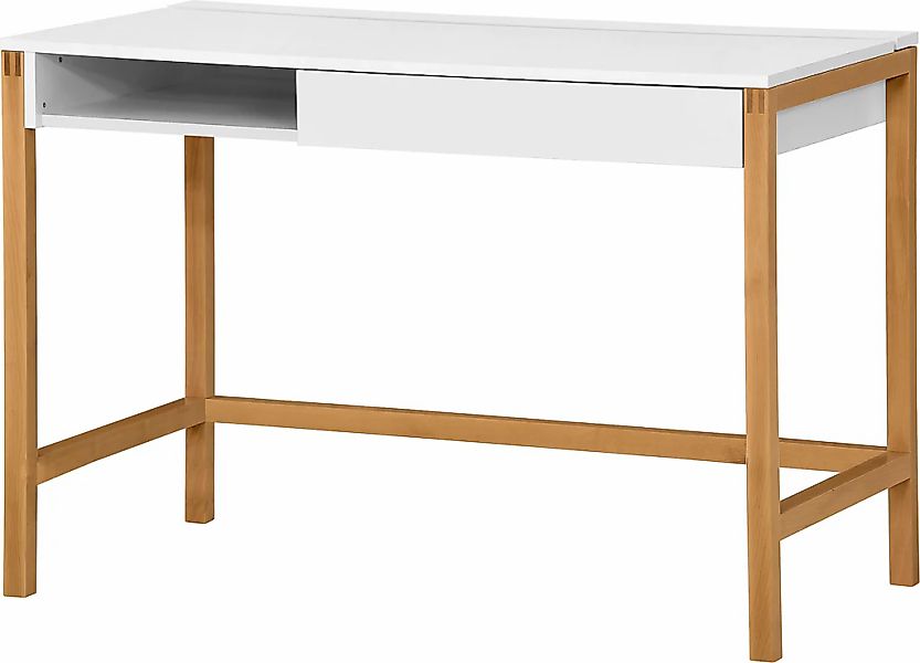 Woodman Schreibtisch "Northgate" im skandinavian Design, Breite 112 cm, FSC günstig online kaufen