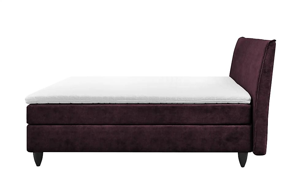 RUF Boxspringbett  Aurelia ¦ rot ¦ Maße (cm): B: 190 H: 114 Betten > Boxspr günstig online kaufen