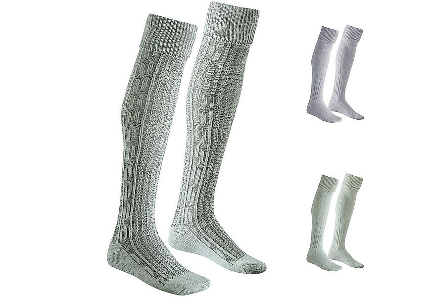 German Wear Trachtensocken ANG252 EXTRA Lange Trachtensocken Strümpfe Knieb günstig online kaufen