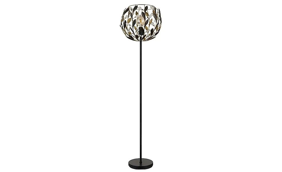 Globo Lighting Stehleuchte   ¦ schwarz ¦ Maße (cm): B: 40 H: 157  Ø: 40 Lam günstig online kaufen