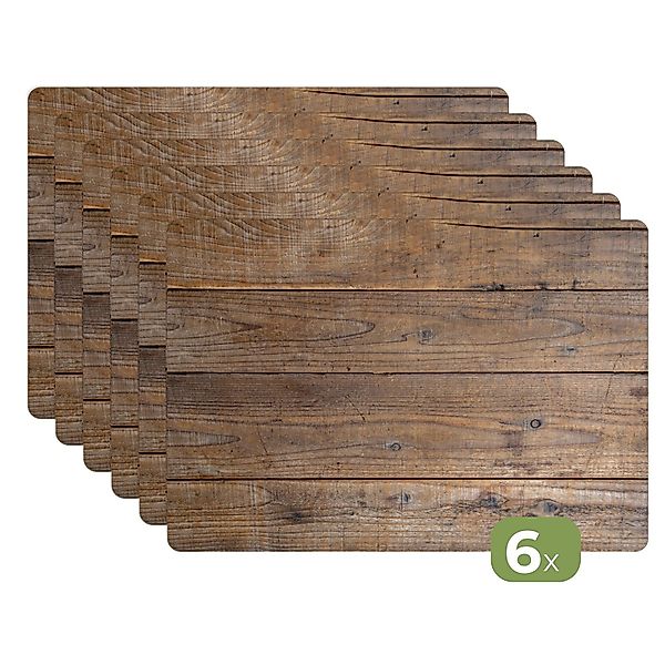 MuchoWow Platzset Holzbretter mit einer besonderen günstig online kaufen