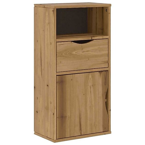 vidaXL Beistellschrank Beistellschrank mit Schublade ODDA 40x24x79cm Massiv günstig online kaufen
