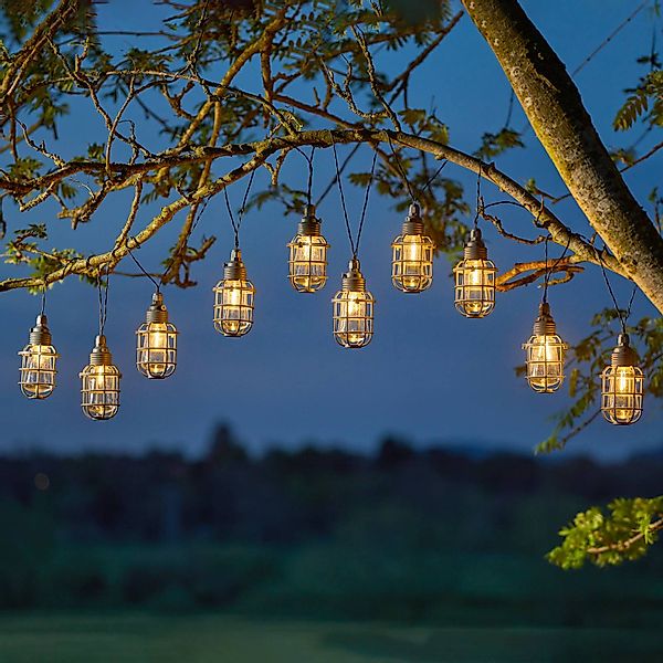 LED-Solar-Lichterkette Anglia 365, 10-flammig, IP44 günstig online kaufen