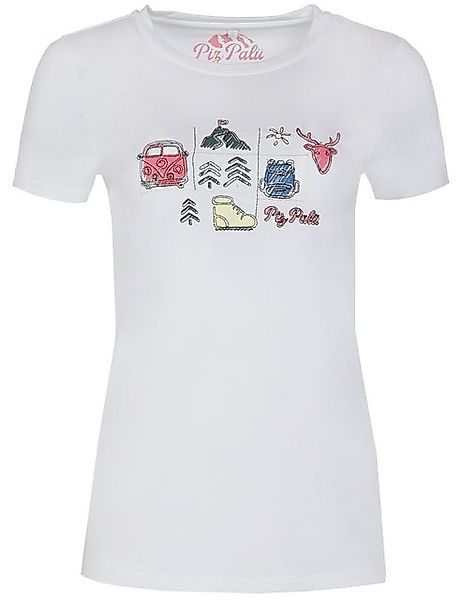 Piz Palü T-Shirt Piz Palü Damen Shirt 'Altenbuch' mit Trachten Moti günstig online kaufen