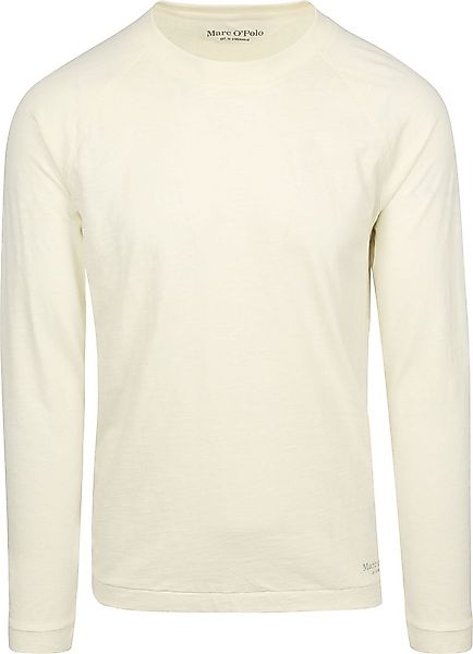 Marc O'Polo Longsleeve T-Shirt Off White - Größe M günstig online kaufen