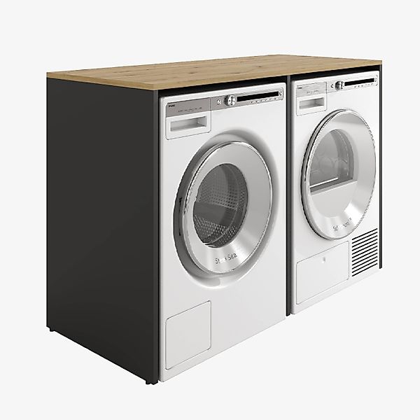 Platan Room Waschmaschinenumbauschrank DORA Waschmaschinenschrank 130 günstig online kaufen