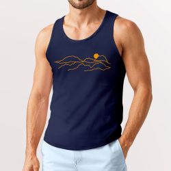Neverless Tanktop Herren Tank-Top mitt Print günstig online kaufen