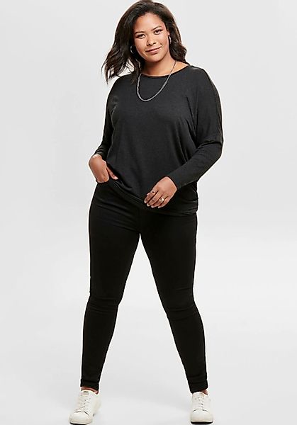 ONLY CARMAKOMA Rundhalspullover (1-tlg) Plain/ohne Details günstig online kaufen