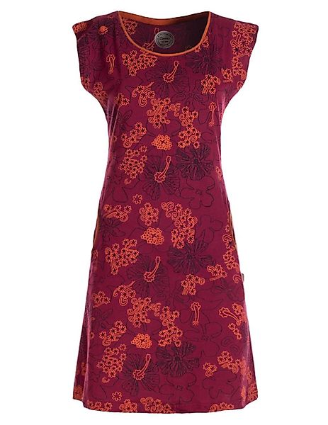 Vishes Tunikakleid Kurzarm Damen Sommer-Kleid Longshirt-Kleid günstig online kaufen