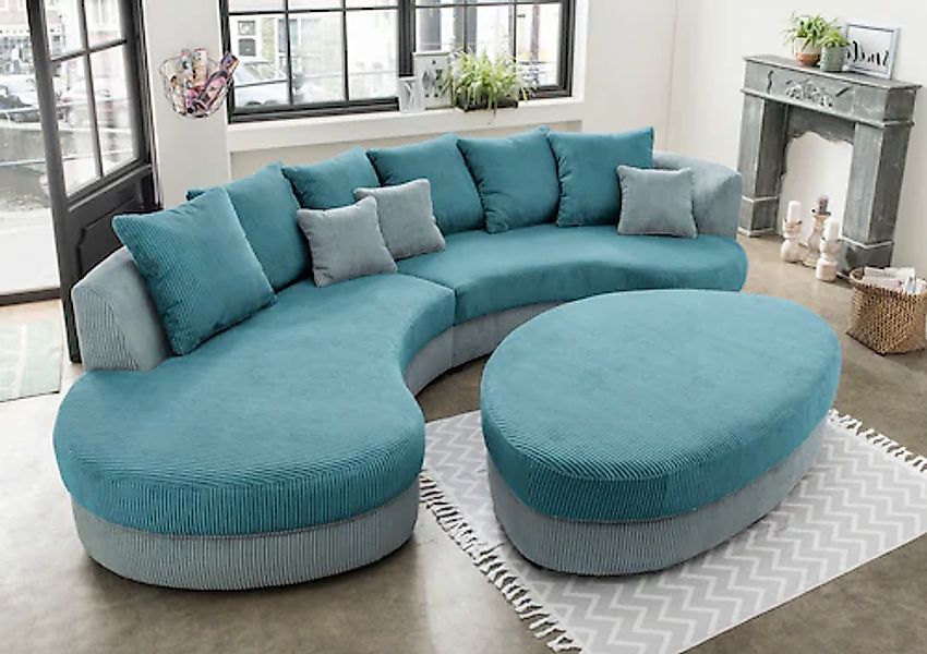 INOSIGN Ecksofa »Limoncello organische Formensprache, OTTOs Choice, L-Form« günstig online kaufen